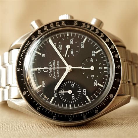 omega speedmaster reduced 1998|omega speedmaster reduced bezel.